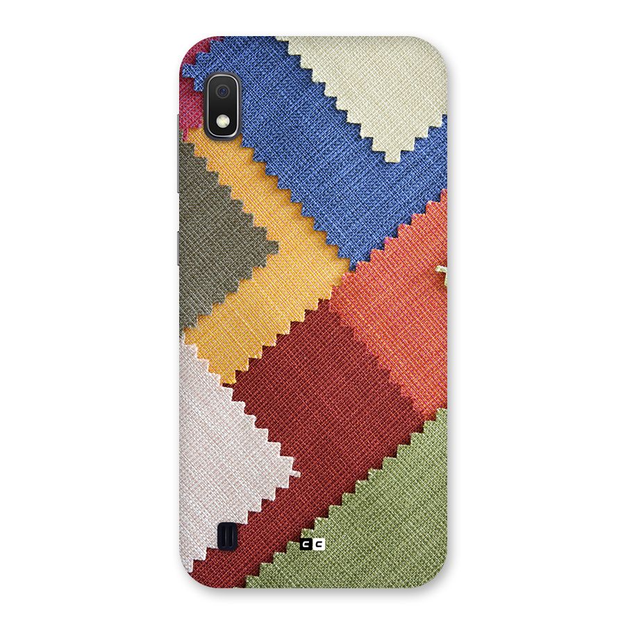 Printed Fabric Back Case for Galaxy A10
