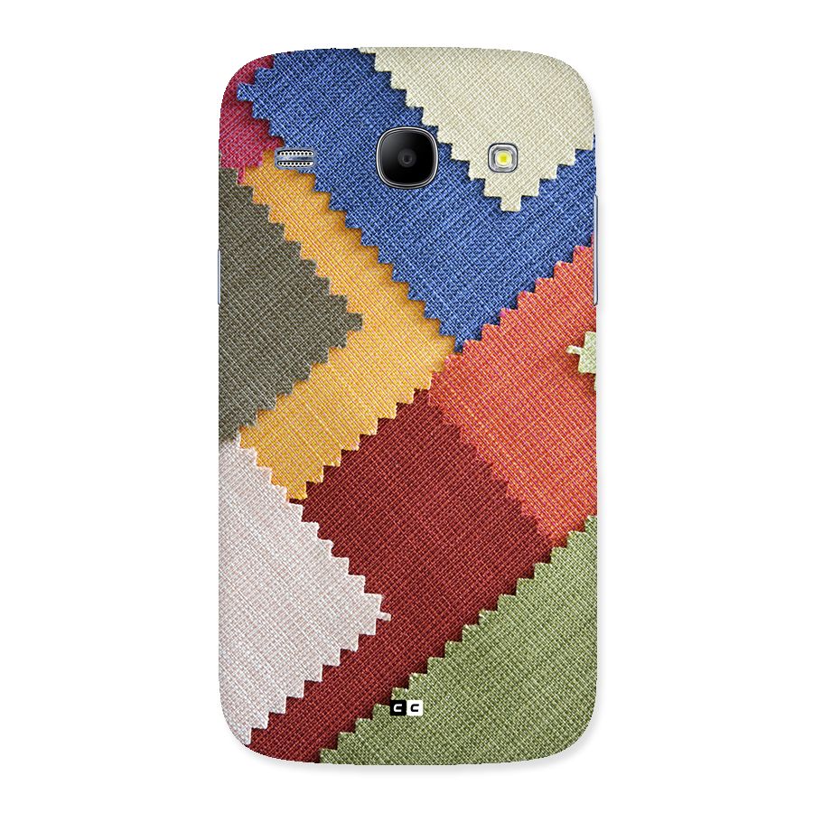 Printed Fabric Back Case for Galaxy Core