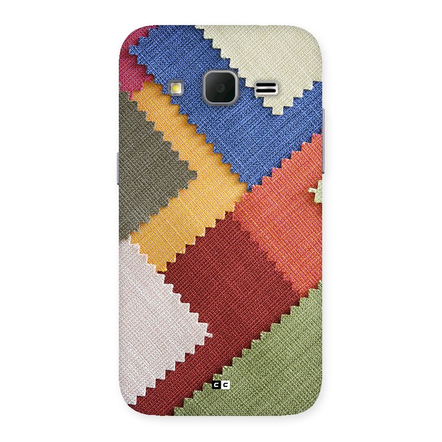 Printed Fabric Back Case for Galaxy Core Prime