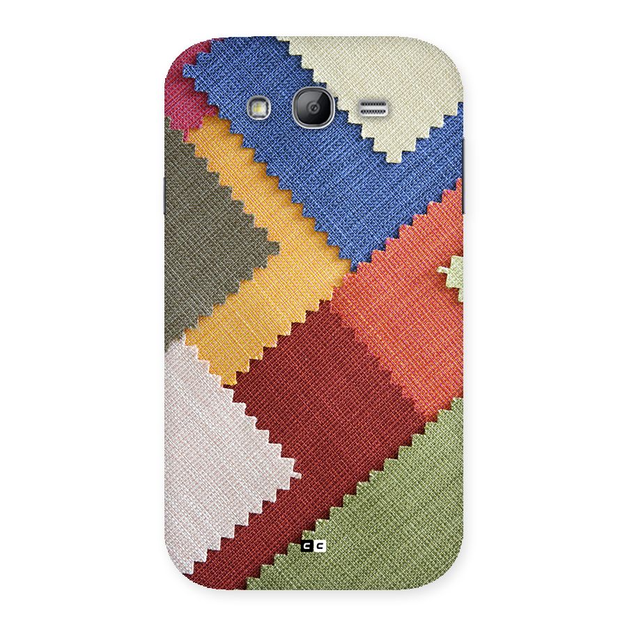 Printed Fabric Back Case for Galaxy Grand