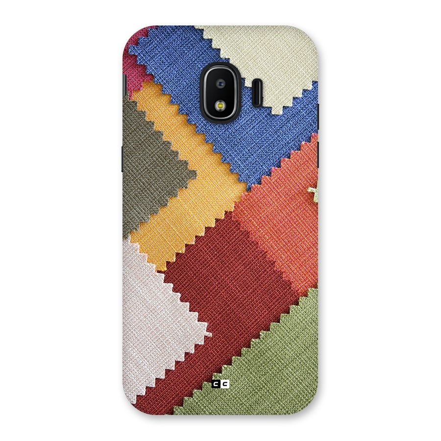 Printed Fabric Back Case for Galaxy J2 Pro 2018