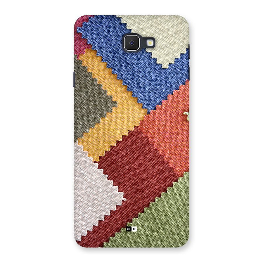 Printed Fabric Back Case for Galaxy J7 Prime