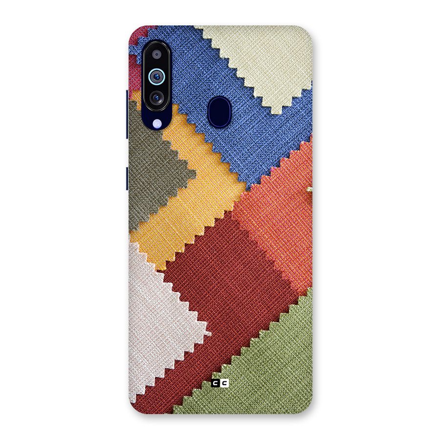 Printed Fabric Back Case for Galaxy M40