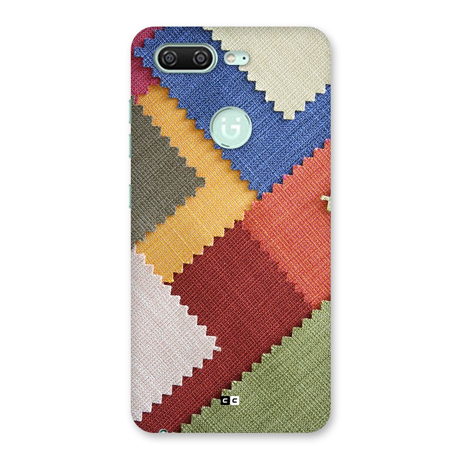 Printed Fabric Back Case for Gionee S10