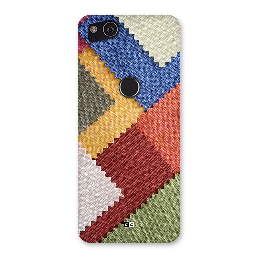 Printed Fabric Back Case for Google Pixel 2