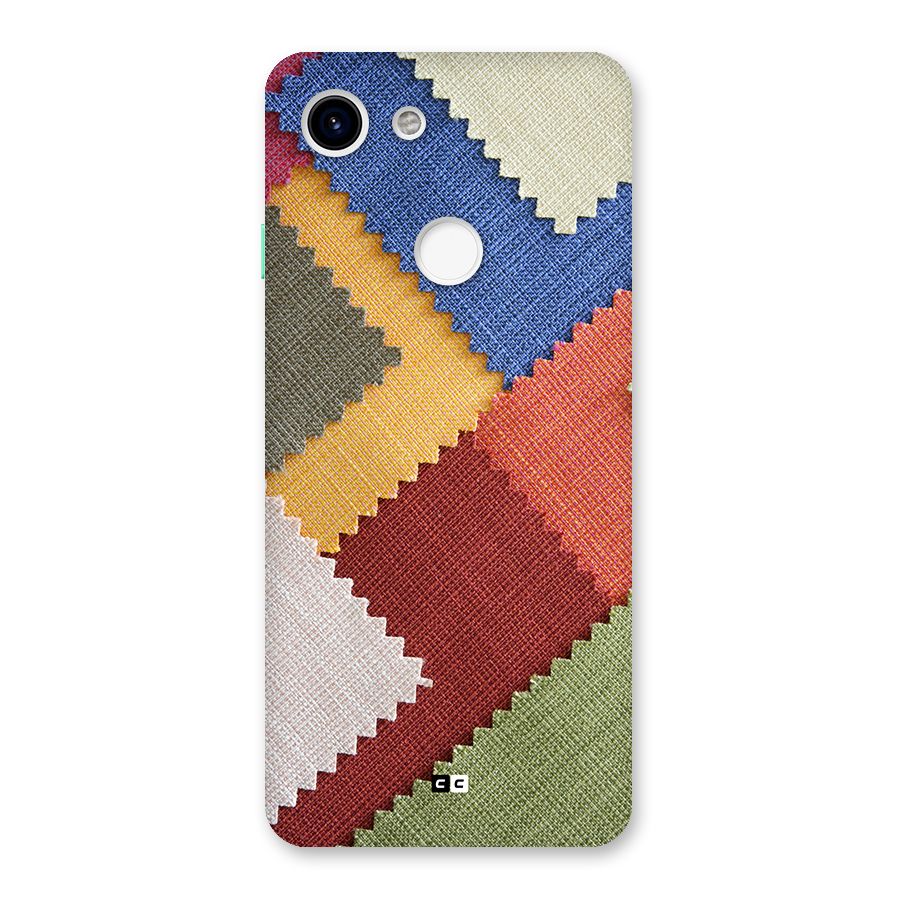 Printed Fabric Back Case for Google Pixel 3