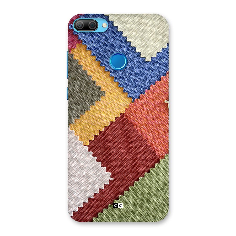 Printed Fabric Back Case for Honor 9N