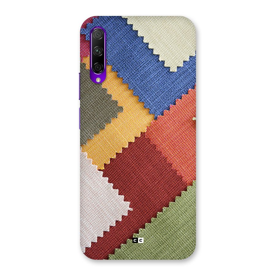 Printed Fabric Back Case for Honor 9X Pro