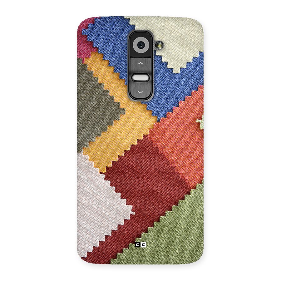 Printed Fabric Back Case for LG G2
