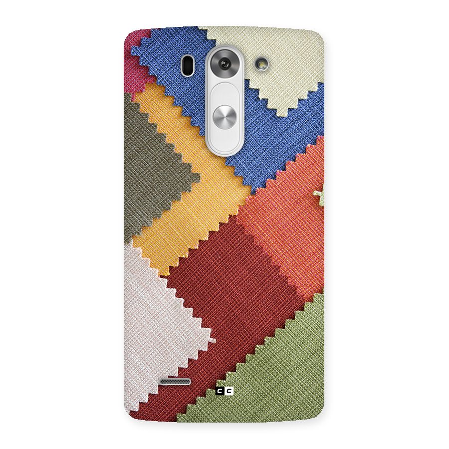Printed Fabric Back Case for LG G3 Mini