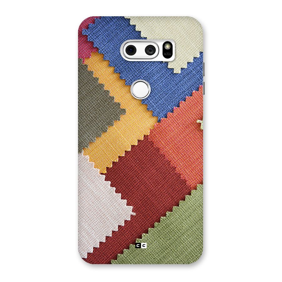 Printed Fabric Back Case for LG V30
