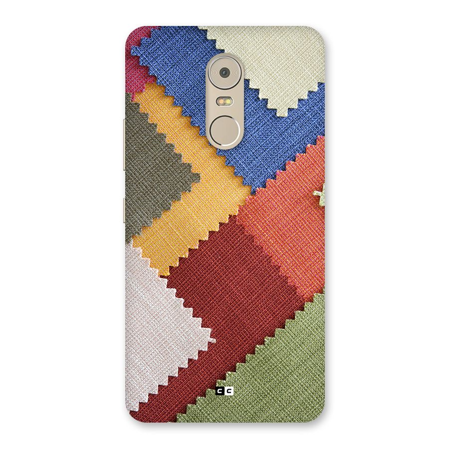 Printed Fabric Back Case for Lenovo K6 Note