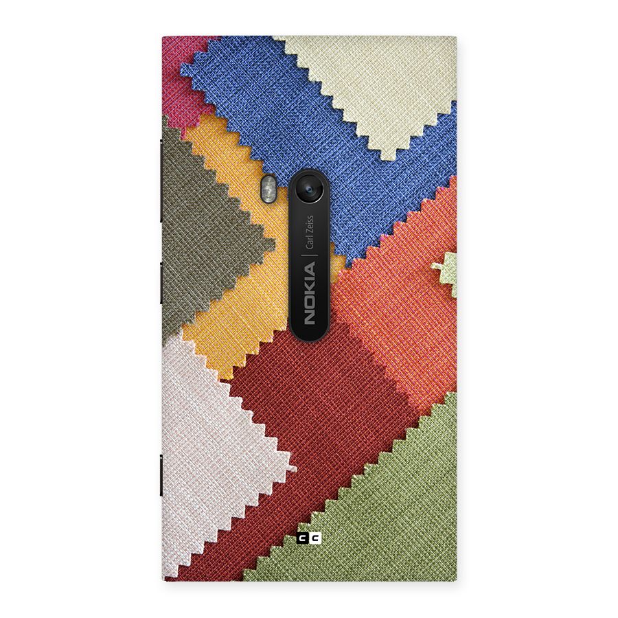 Printed Fabric Back Case for Lumia 920