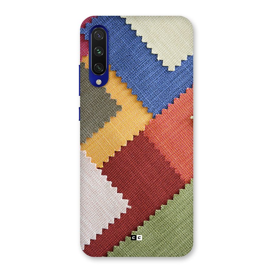 Printed Fabric Back Case for Mi A3