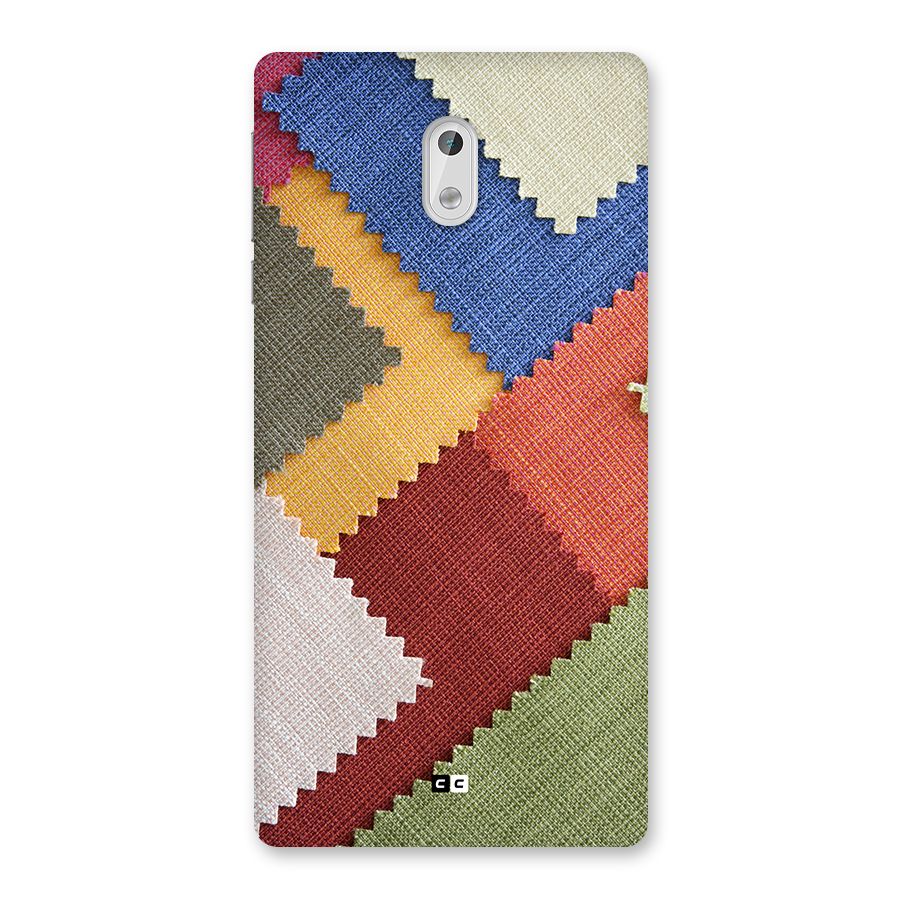 Printed Fabric Back Case for Nokia 3