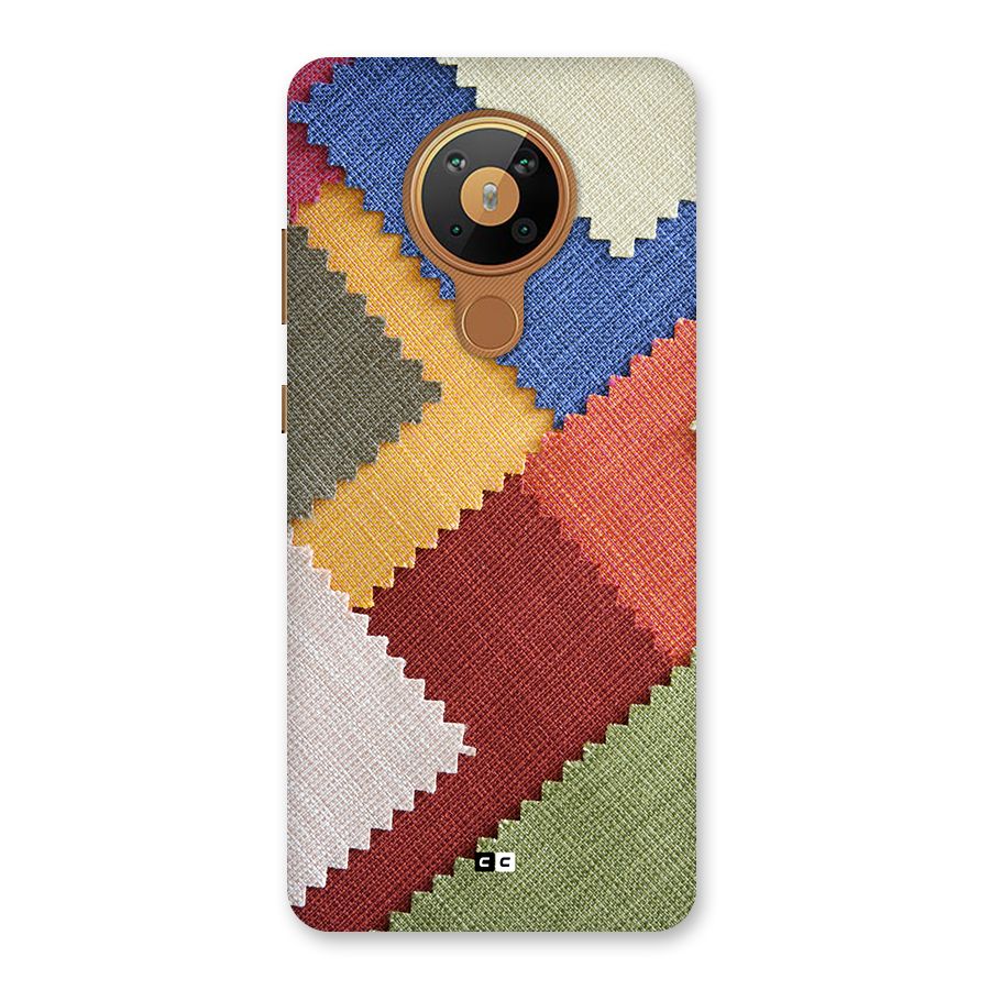 Printed Fabric Back Case for Nokia 5.3