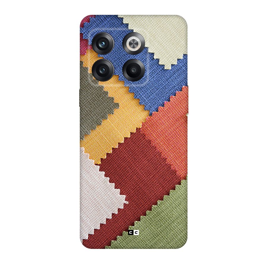 Printed Fabric Back Case for OnePlus 10T