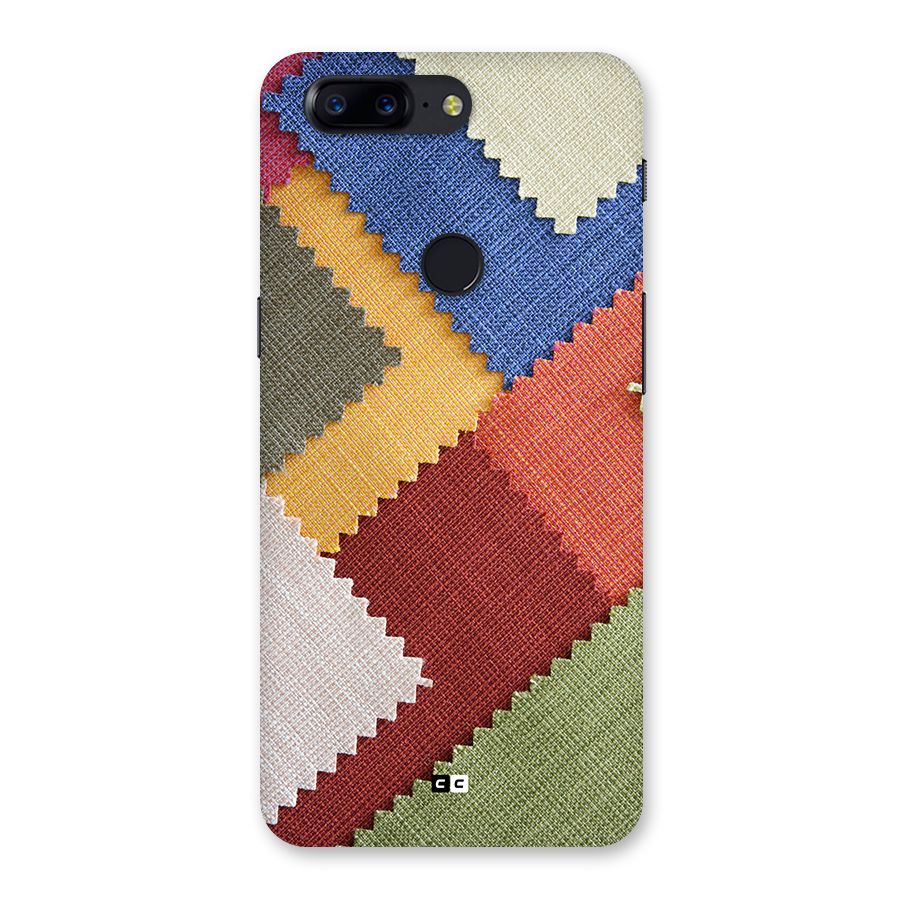 Printed Fabric Back Case for OnePlus 5T