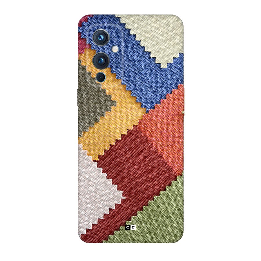 Printed Fabric Back Case for OnePlus 9