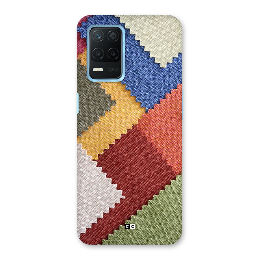 Printed Fabric Back Case for Realme 8 5G