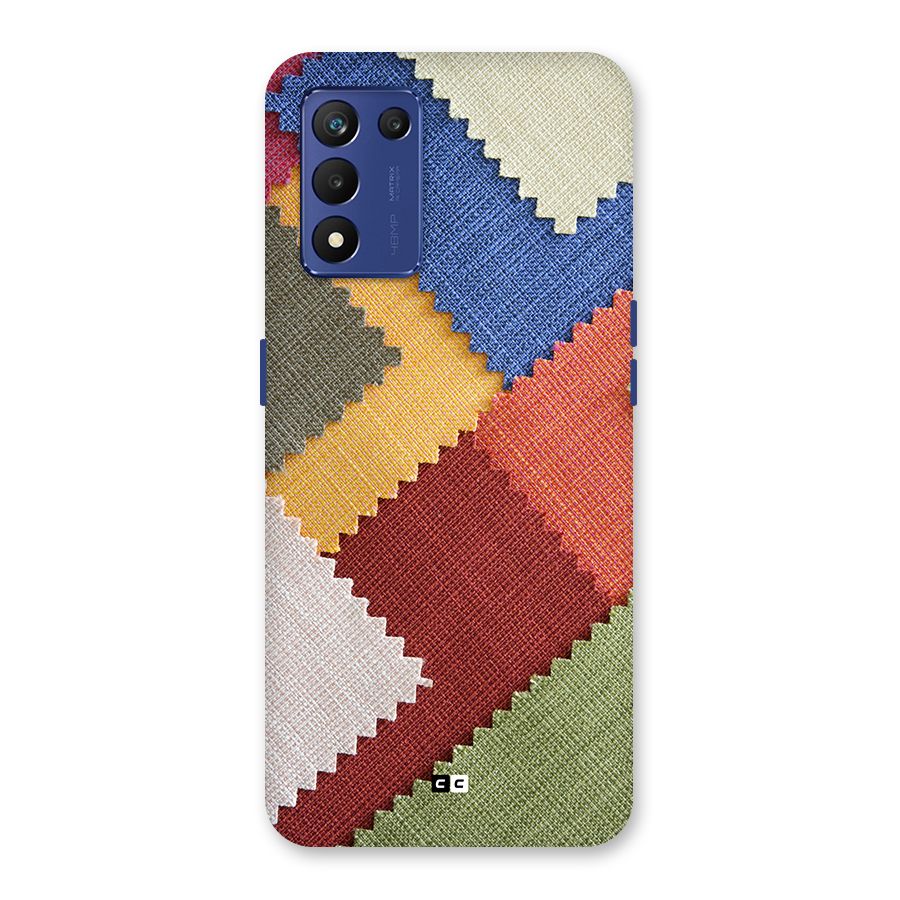 Printed Fabric Back Case for Realme 9 5G Speed