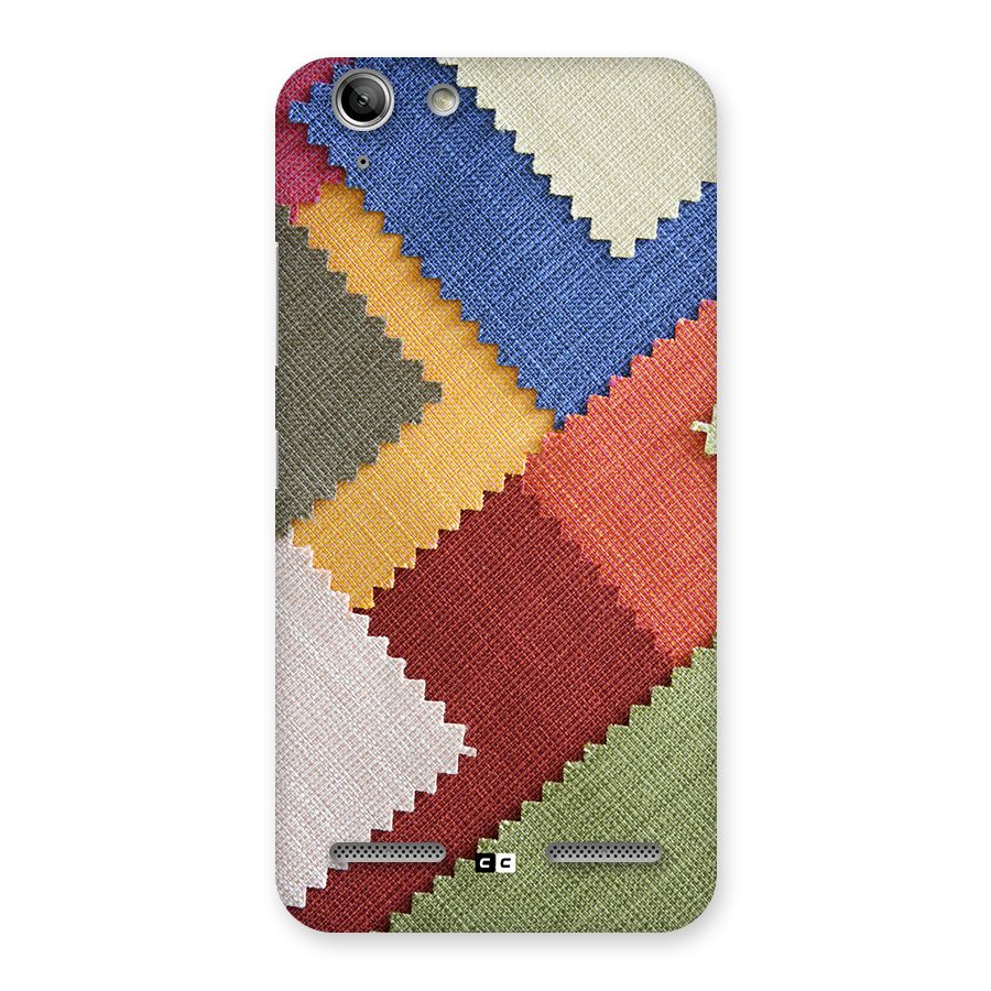 Printed Fabric Back Case for Vibe K5