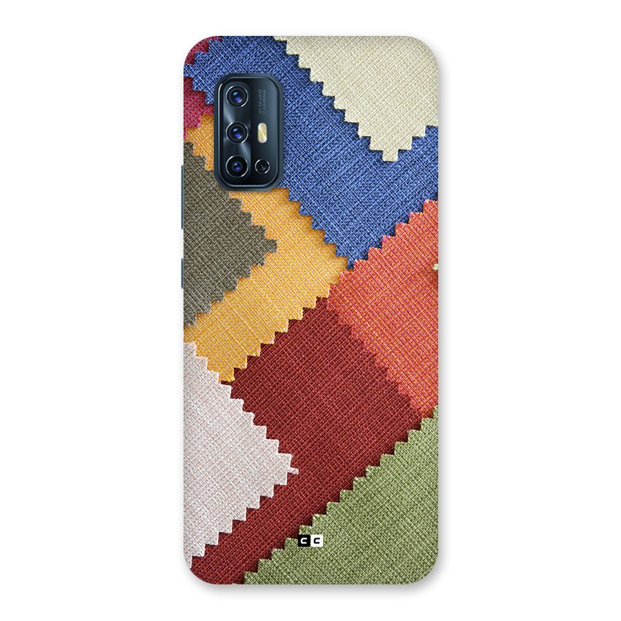 Printed Fabric Back Case for Vivo V17