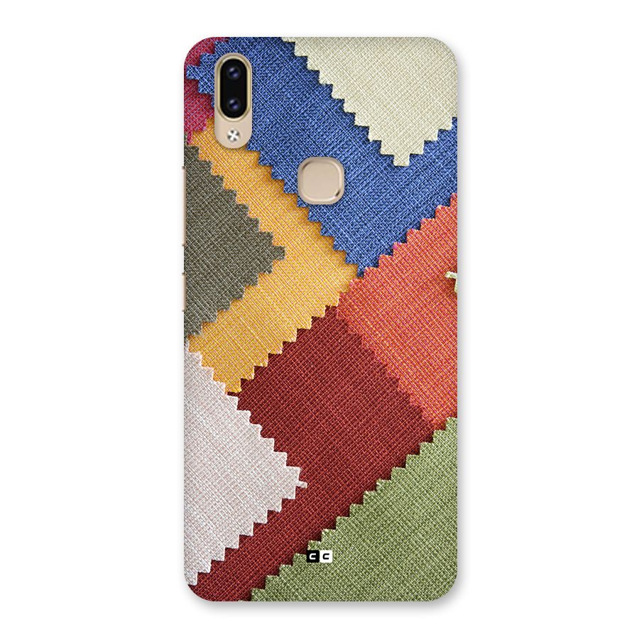 Printed Fabric Back Case for Vivo V9 Youth