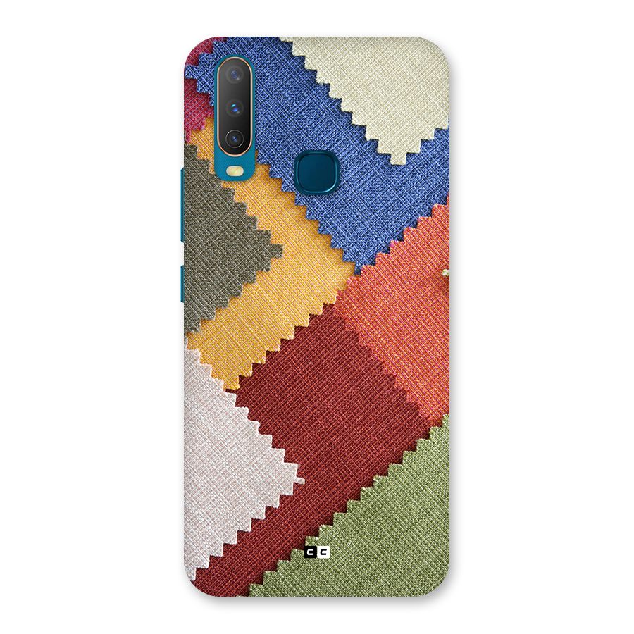 Printed Fabric Back Case for Vivo Y11
