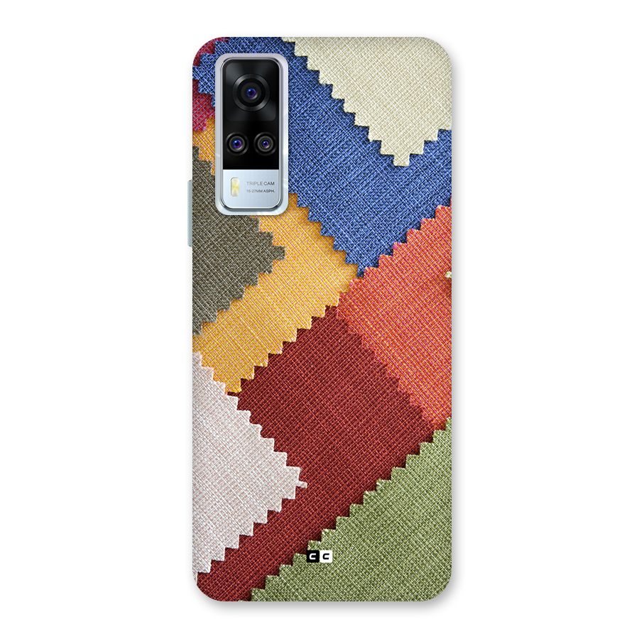 Printed Fabric Back Case for Vivo Y31