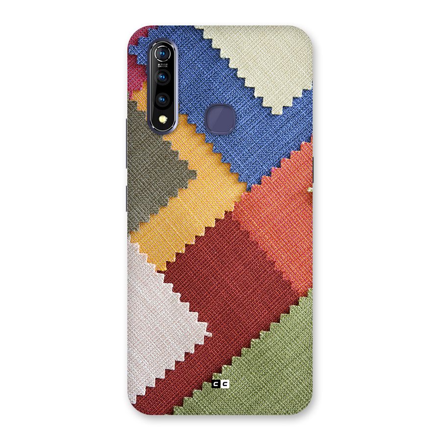 Printed Fabric Back Case for Vivo Z1 Pro