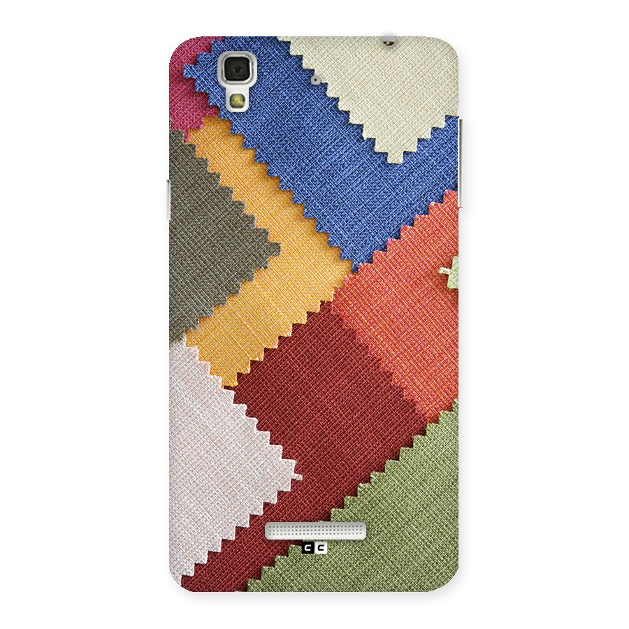 Printed Fabric Back Case for YU Yureka Plus
