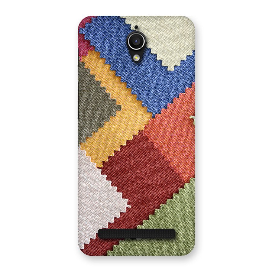 Printed Fabric Back Case for Zenfone Go