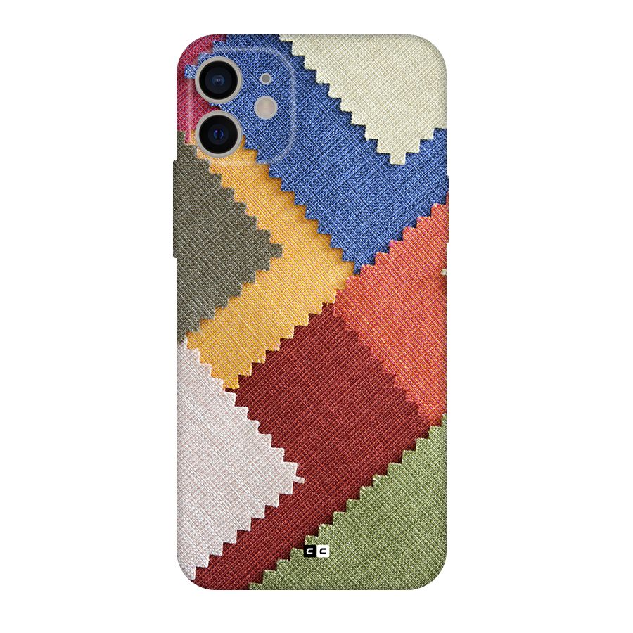 Printed Fabric Back Case for iPhone 11