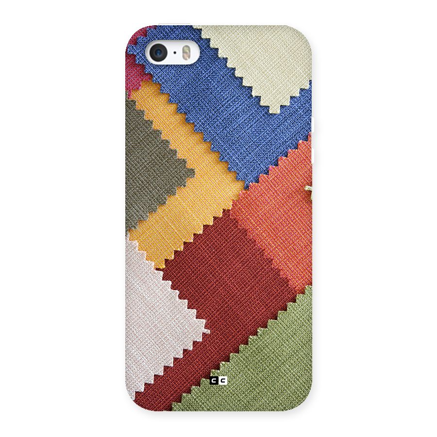 Printed Fabric Back Case for iPhone 5 5s