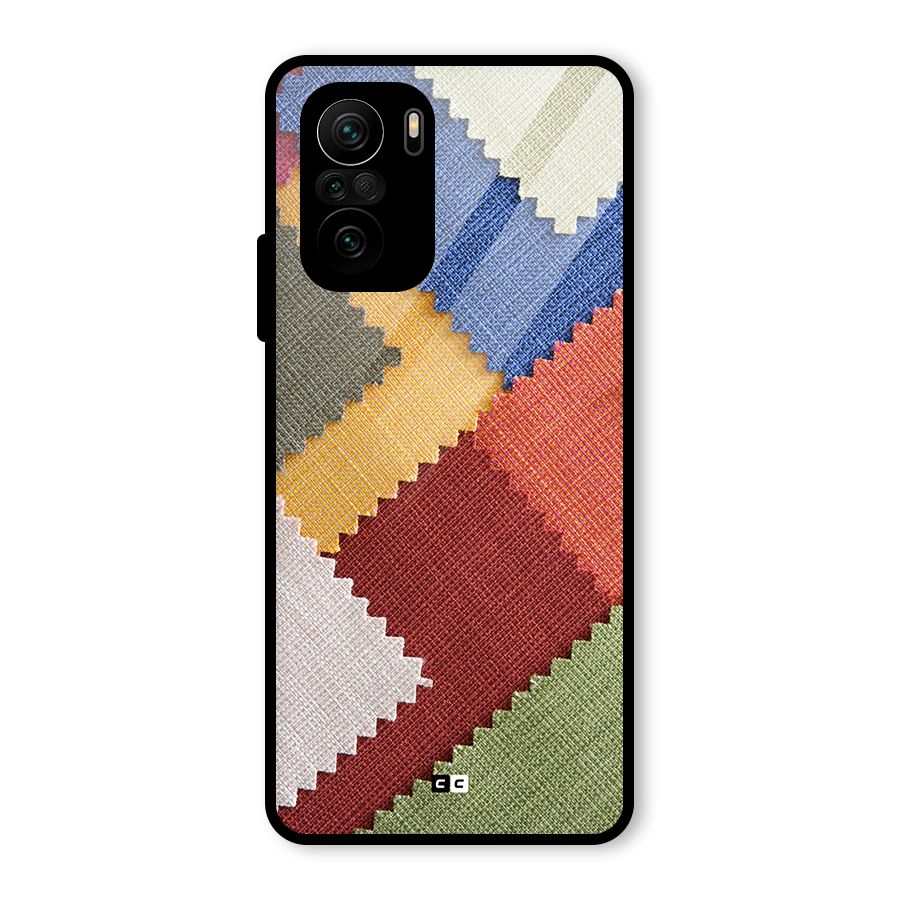 Printed Fabric Glass Back Case for Mi 11X Pro