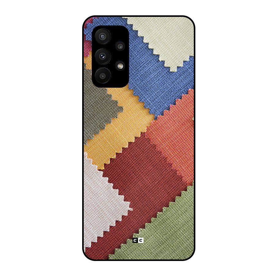 Printed Fabric Metal Back Case for Galaxy A23