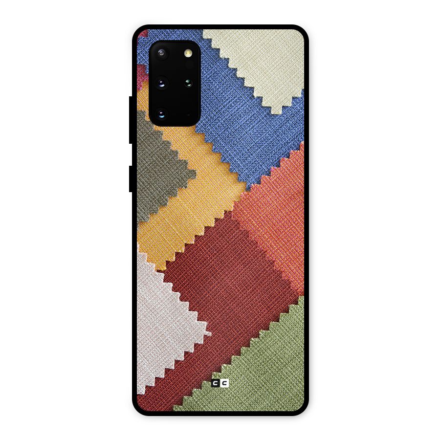 Printed Fabric Metal Back Case for Galaxy S20 Plus