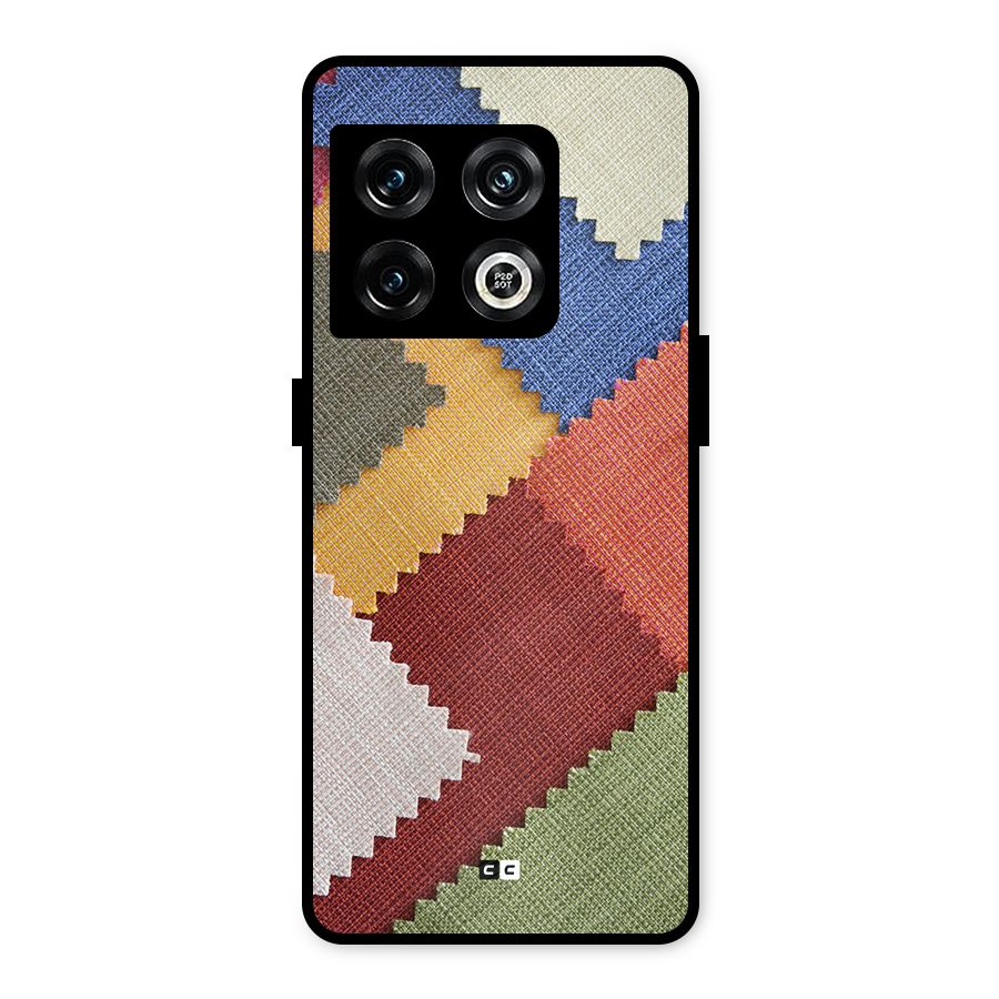 Printed Fabric Metal Back Case for OnePlus 10 Pro 5G