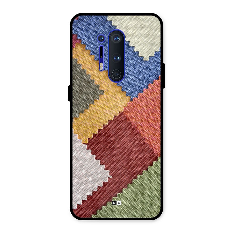Printed Fabric Metal Back Case for OnePlus 8 Pro