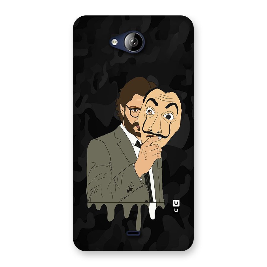 Professor Art Camouflage Back Case for Canvas Play Q355