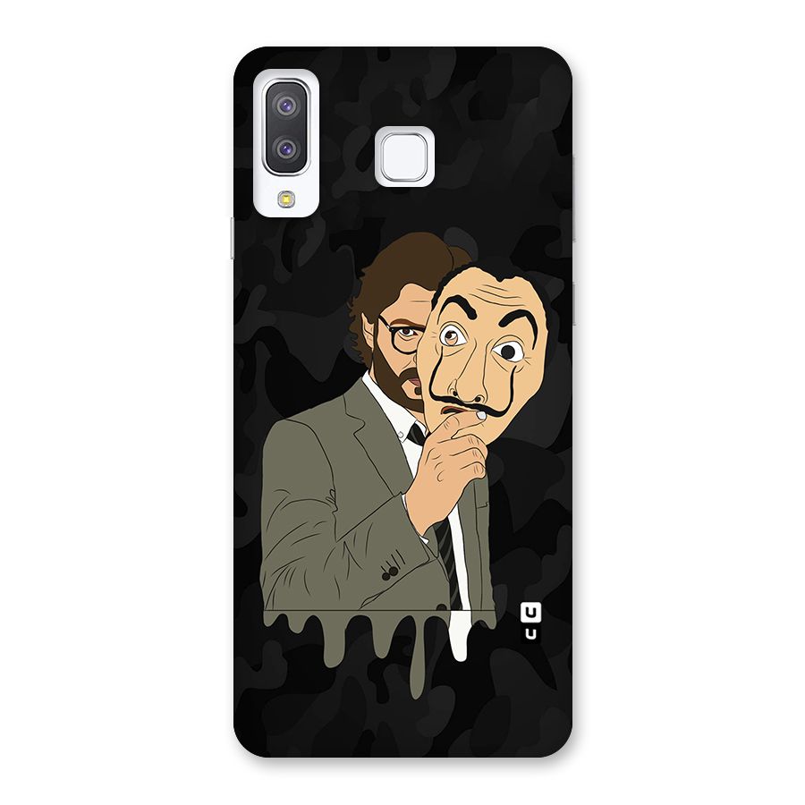 Professor Art Camouflage Back Case for Galaxy A8 Star