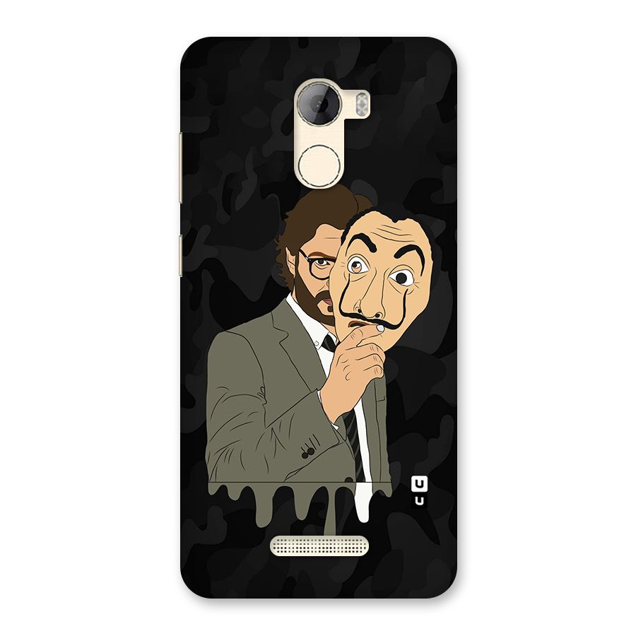 Professor Art Camouflage Back Case for Gionee A1 LIte