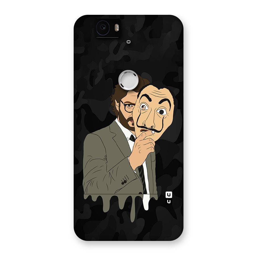 Professor Art Camouflage Back Case for Google Nexus-6P