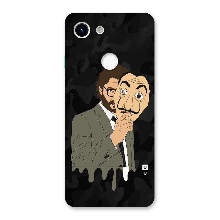 Professor Art Camouflage Back Case for Google Pixel 3