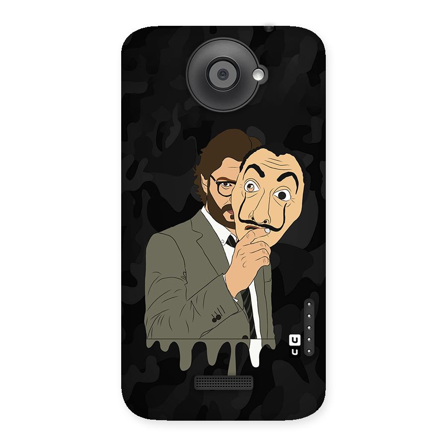 Professor Art Camouflage Back Case for HTC One X