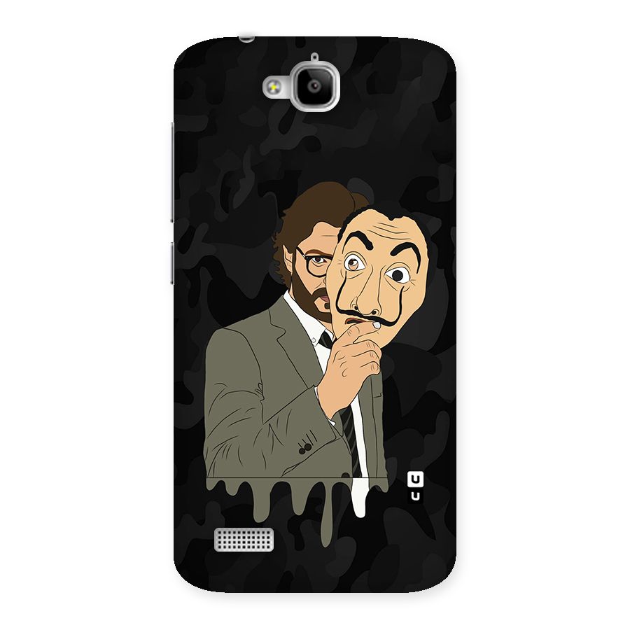 Professor Art Camouflage Back Case for Honor Holly