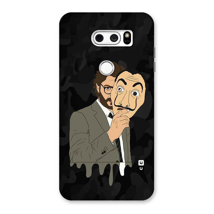 Professor Art Camouflage Back Case for LG V30