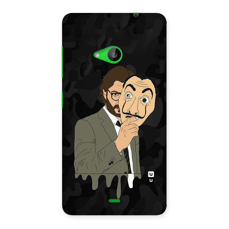 Professor Art Camouflage Back Case for Lumia 535