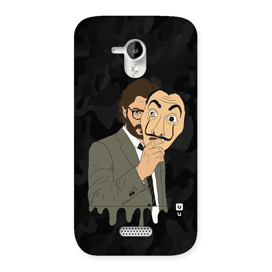 Professor Art Camouflage Back Case for Micromax Canvas HD A116